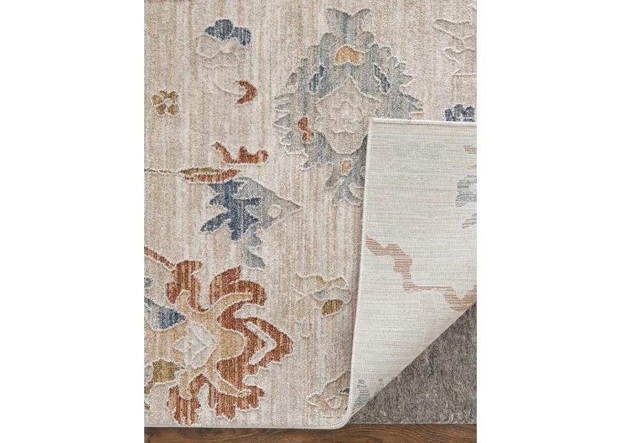 Pasha 39M8F 9'0" x 12'8" Ivory/Blue/Gold Rug