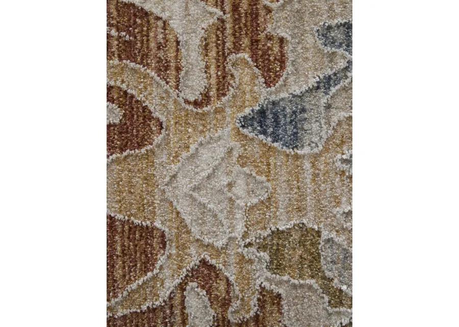 Pasha 39M8F 9'0" x 12'8" Ivory/Blue/Gold Rug