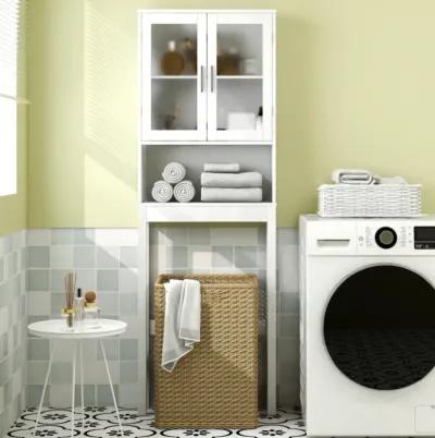 Hivvago Over the Toilet Bathroom Storage Cabinet with Adjustable Shelf