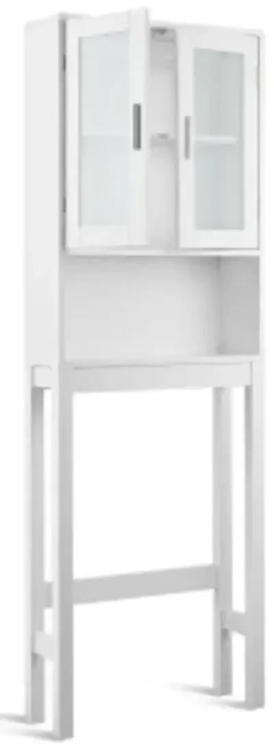 Hivvago Over the Toilet Bathroom Storage Cabinet with Adjustable Shelf