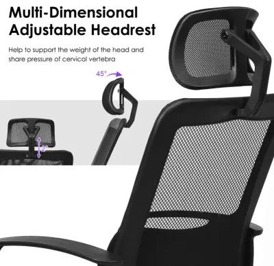 Mesh Office Chair High Back Ergonomic Swivel Chair