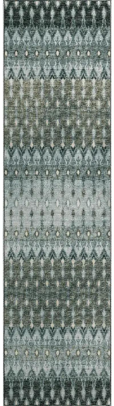 Brisbane BR1 Mineral Blue 2'3" x 7'6" Rug