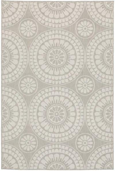 Portofino 5'3" x 7'3" Grey Rug