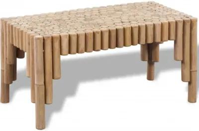 vidaXL Coffee Table Bamboo