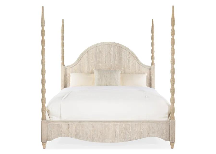 Serenity Jetty Cal King Poster Bed