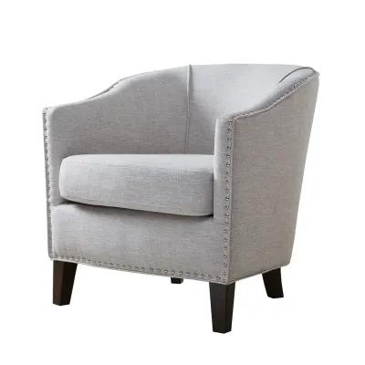 Gracie Mills Landon Contemporary Barrel Arm Chair