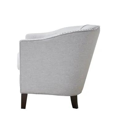 Gracie Mills Landon Contemporary Barrel Arm Chair