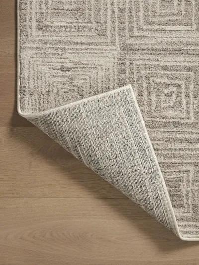 Darby DAR05 Beige/Grey 5'3" x 7'6" Rug