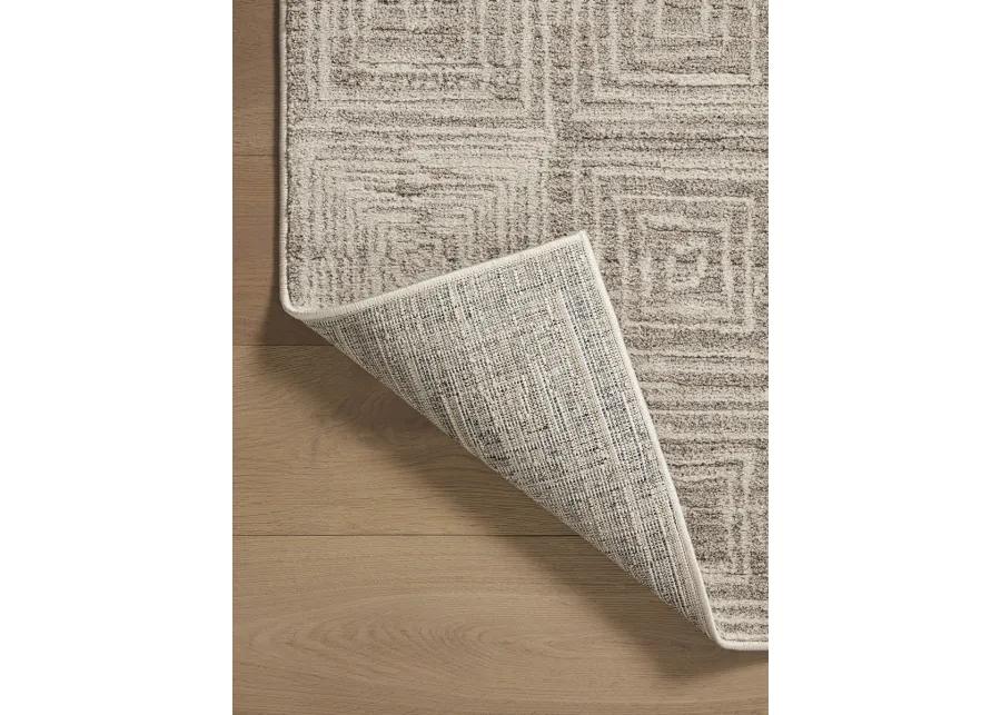 Darby DAR05 Beige/Grey 5'3" x 7'6" Rug