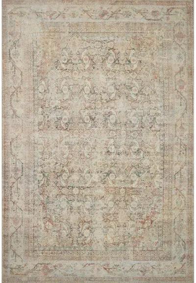 Adrian ADR01 Natural/Apricot 3'6" x 5'6" Rug