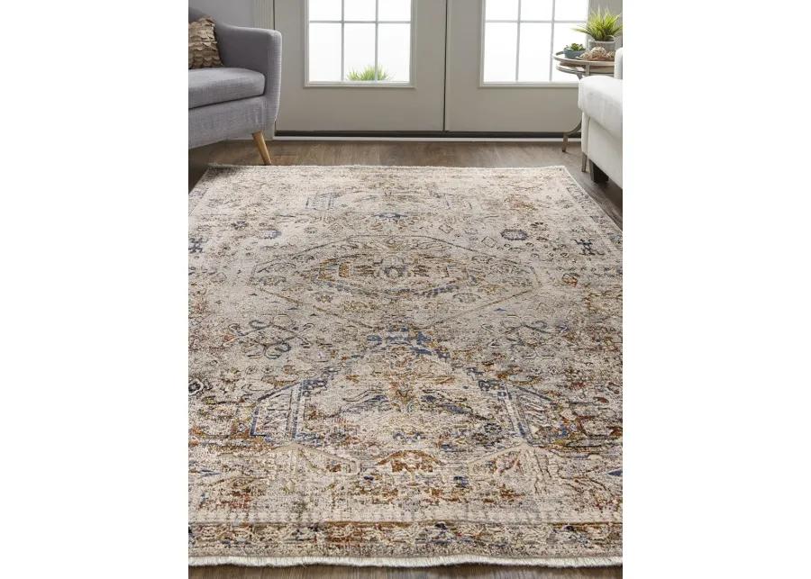 Kaia 39GJF Tan/Orange/Red 9'8" x 12'8" Rug