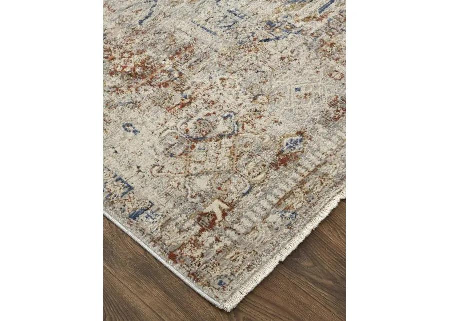 Kaia 39GJF Tan/Orange/Red 9'8" x 12'8" Rug