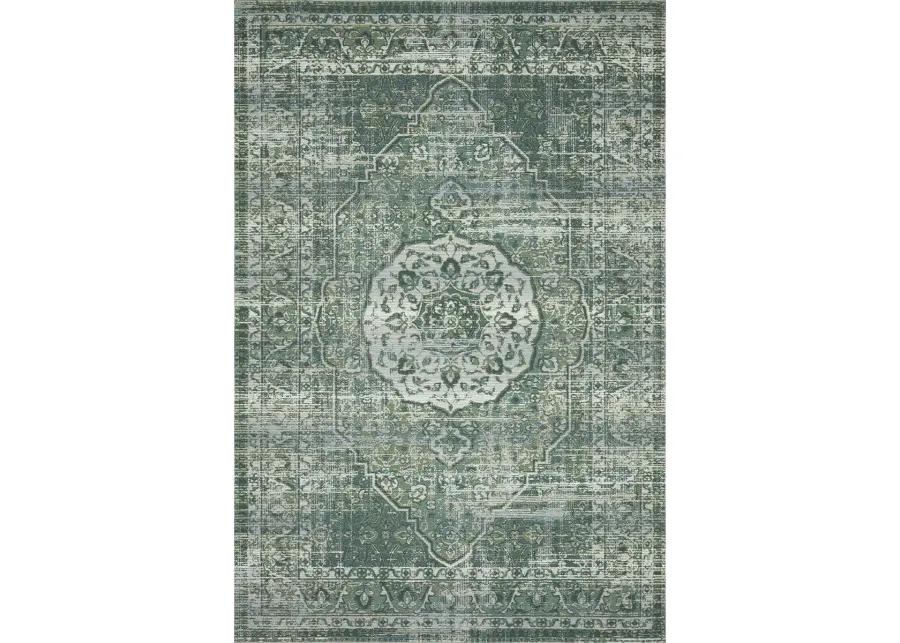 Mika MIK06 Green/Mist 6'7" x 9'4" Rug