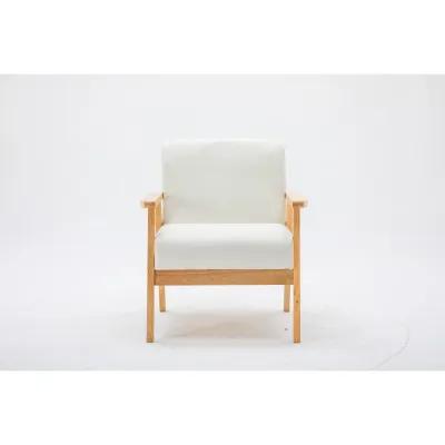 Bahamas Beige Linen Fabric Chair