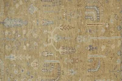 Carrington 6501F Gold/Blue/Gray 2'6" x 8' Rug