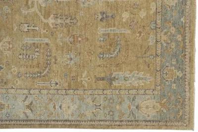 Carrington 6501F Gold/Blue/Gray 2'6" x 8' Rug