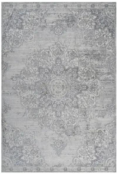 Modern Persian Vintage Moroccan Medallion Area Rug