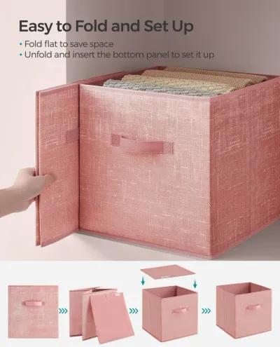 Set of 8 Storage Cubes for Versatile Organization and Space-Saving Storage