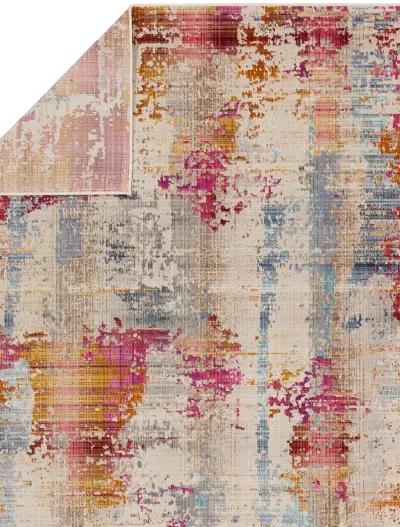 Bequest Vidame Multicolor 3' x 8' Runner Rug