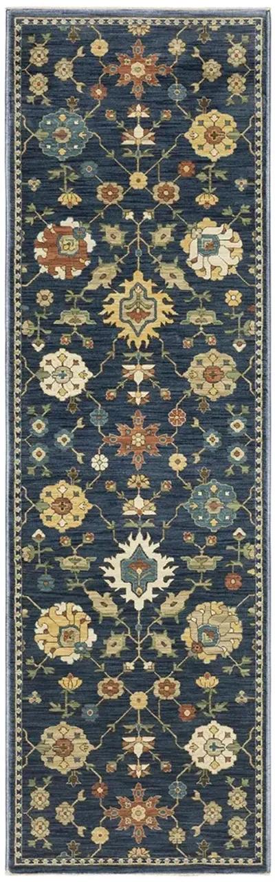 Francesca 2' x 3' Blue Rug