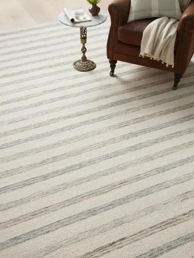 Chris CHR05 Ivory/Slate 8'6" x 11'6" Rug