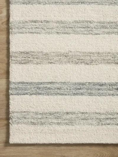 Chris CHR05 Ivory/Slate 8'6" x 11'6" Rug