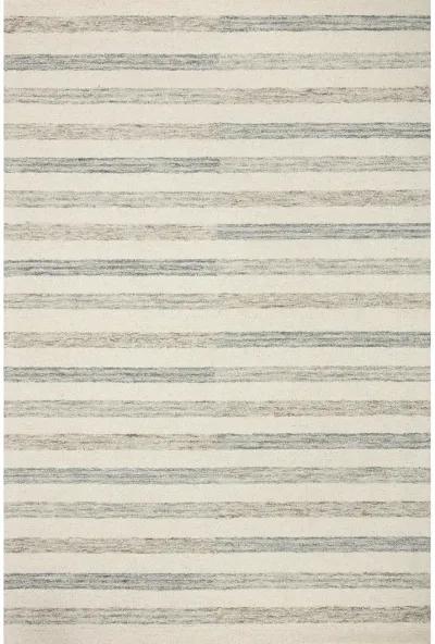 Chris CHR05 Ivory/Slate 8'6" x 11'6" Rug