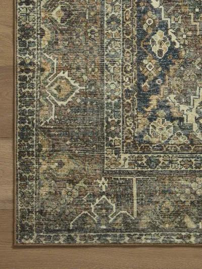 Banks BAN05 Spice/Blue 5' x 7'6" Rug