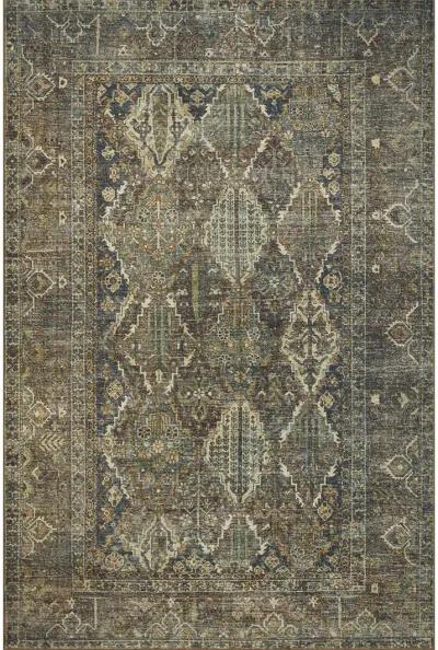 Banks BAN05 Spice/Blue 5' x 7'6" Rug