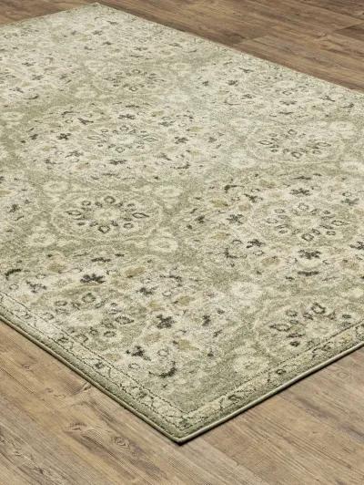 Florence 2'3" x 7'6" Green Rug