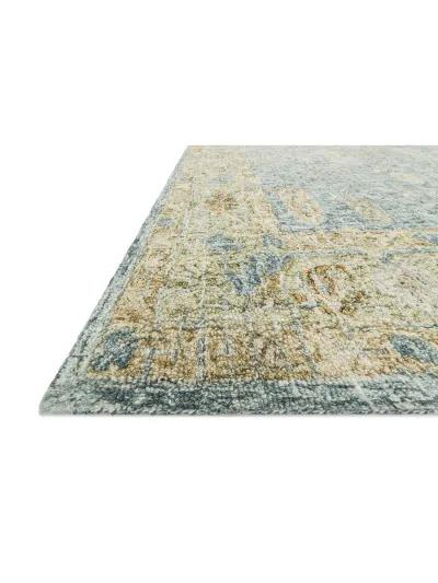 Julian Blue/Gold 9'3" x 13' Rug