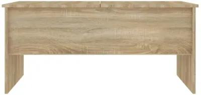 Coffee Table Sonoma Oak 40.2"x19.9"x18.3" Engineered Wood