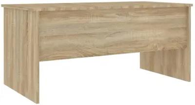 Coffee Table Sonoma Oak 40.2"x19.9"x18.3" Engineered Wood