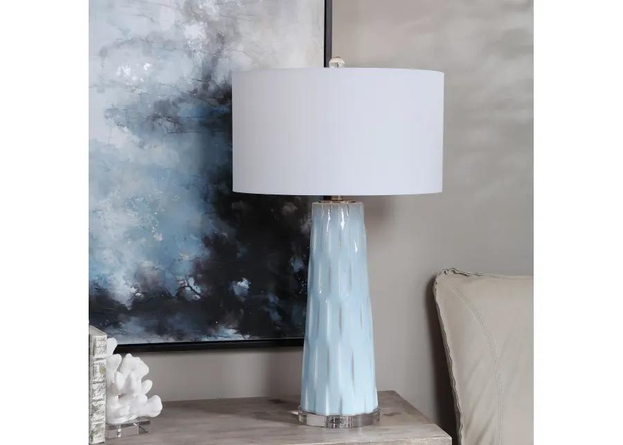 Uttermost Brienne Light Blue Table Lamp