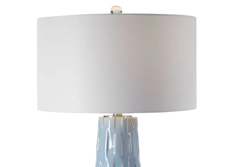 Uttermost Brienne Light Blue Table Lamp