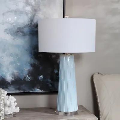 Uttermost Brienne Light Blue Table Lamp