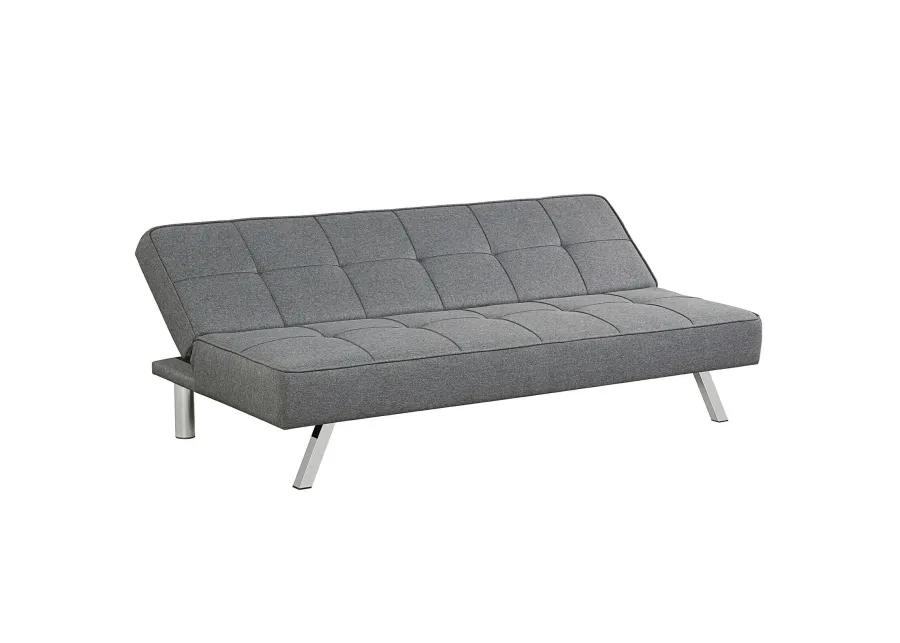 3-Seat Convertible Sofa Bed with High-Density Sponge for Living Room