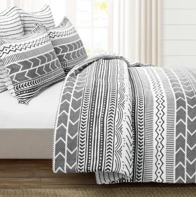 Hygge Geo Reversible Comforter 5-Pc Set