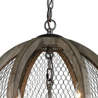 Renaissance Invention 18'' Wide 3-Light Pendant