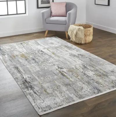 Cadiz 3887F Ivory/Gray/Gold 3'1" x 5' Rug