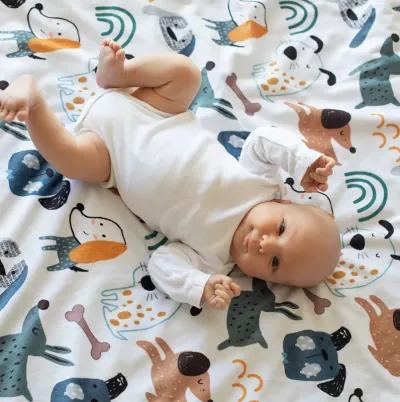 Honey Lemonade - Premium Baby & Toddler Minky Blanket (Dogs)