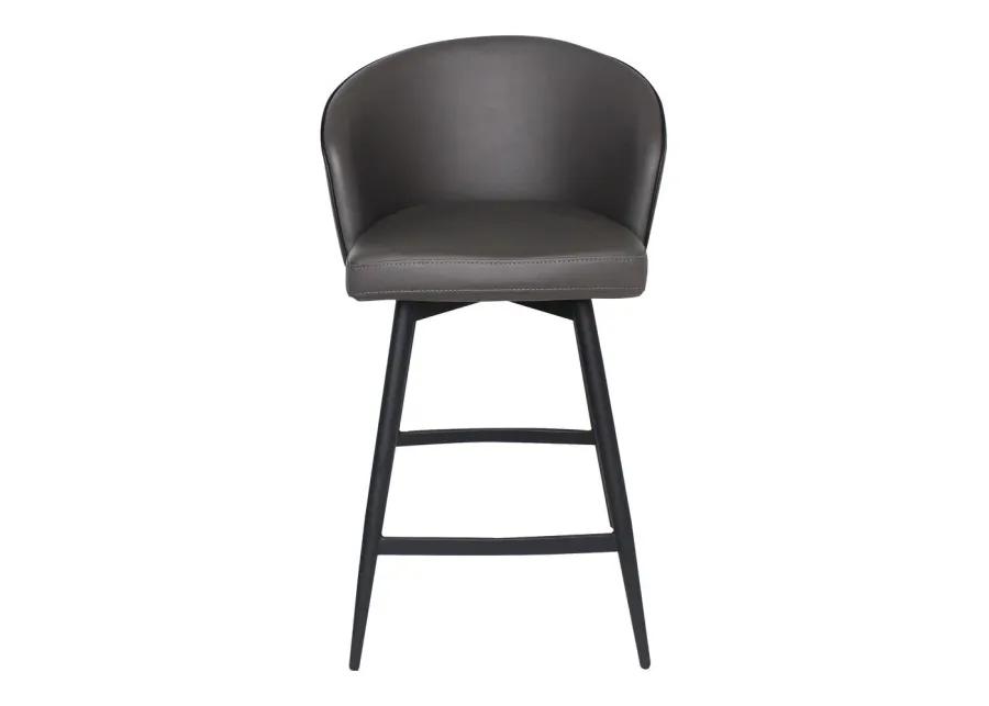 Moe's Home Collection Webber Counter Stool Charcoal