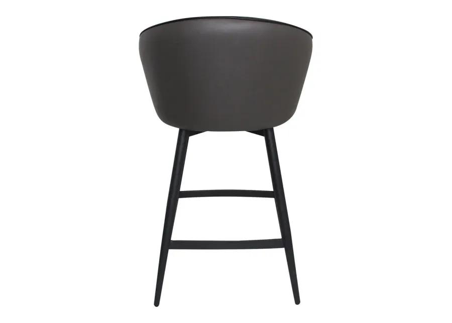 Moe's Home Collection Webber Counter Stool Charcoal