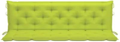 vidaXL Cushion for Swing Chair Bright Green 70.9" Fabric