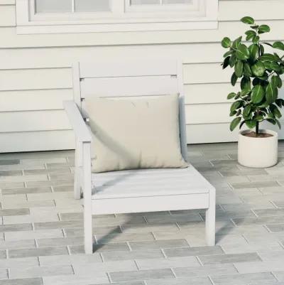 WestinTrends Outdoor Patio HDPE Left Arm Facing Deep Seating Corner Chair