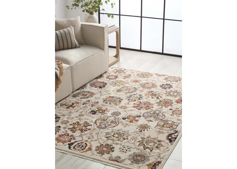 Zefira Althea White 10' x 14' Rug