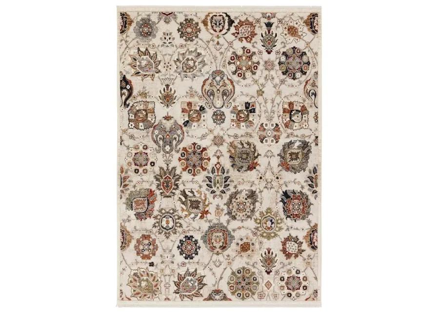 Zefira Althea White 10' x 14' Rug