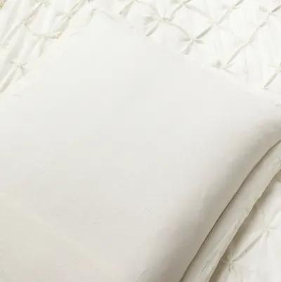 Ravello Pintuck Soft Oversized Duvet Cover  3Pc Set