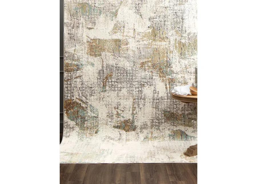 Epiphany Merce Alabaster 2' 4" X 7' 10" Rug