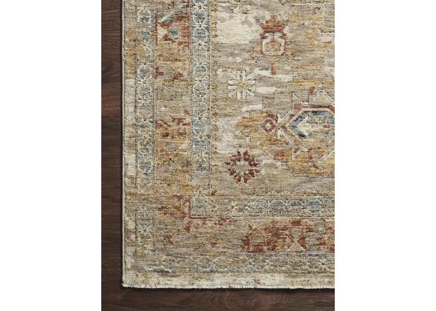 Gaia GAA02 Gold/Taupe 7'10" x 10'2" Rug